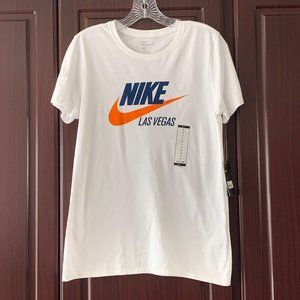 Nike Cotton Las Vegas Logo T-shirt Small